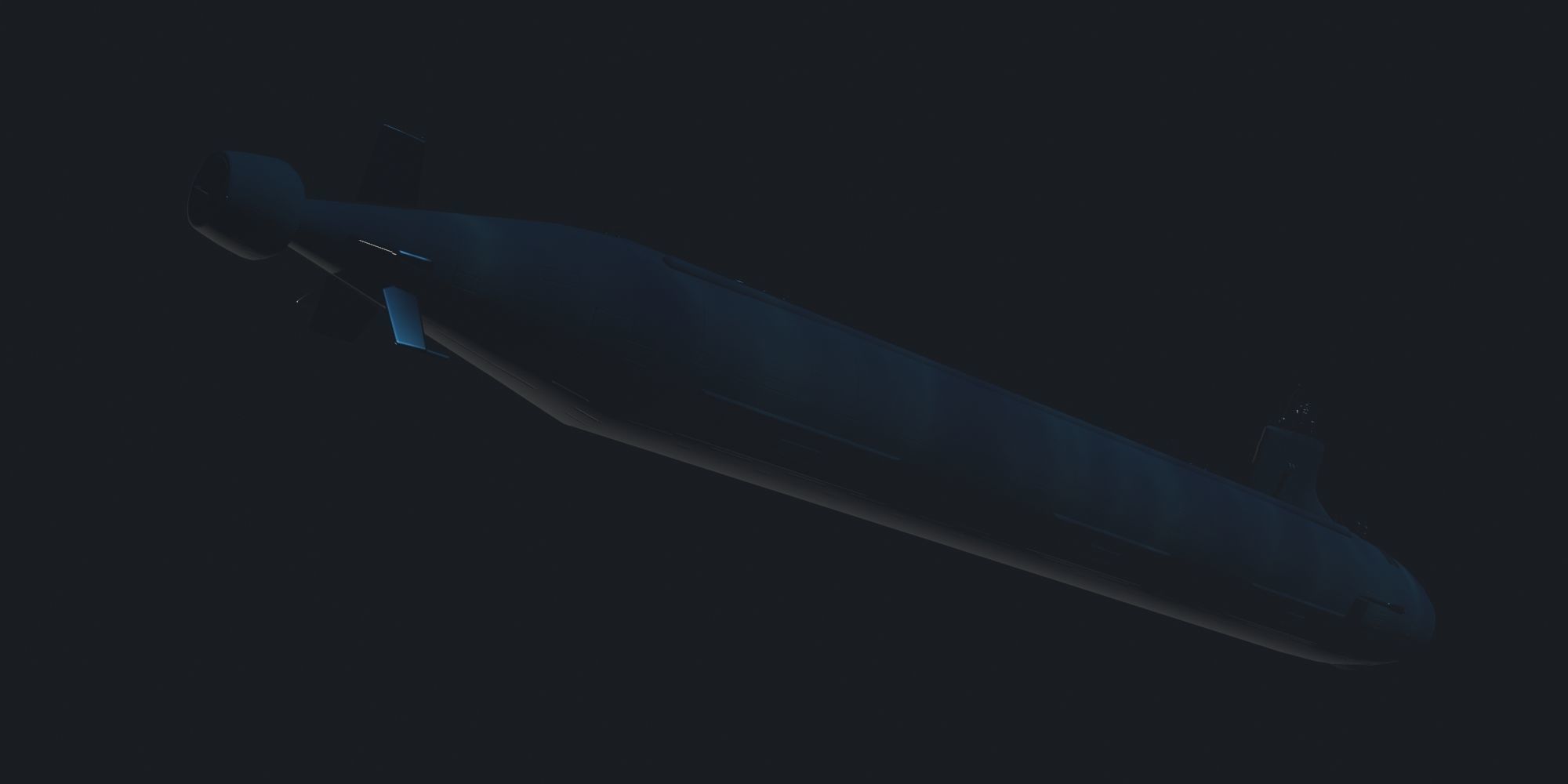 Virginia Class  sub model 3D model_12