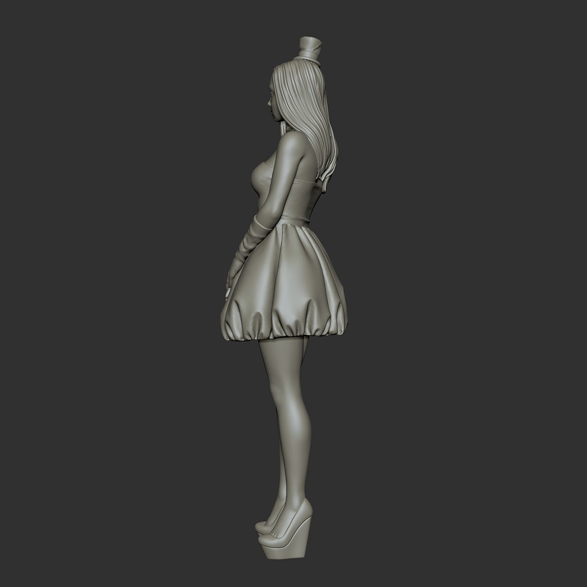 Snowman cute 3D print model_26