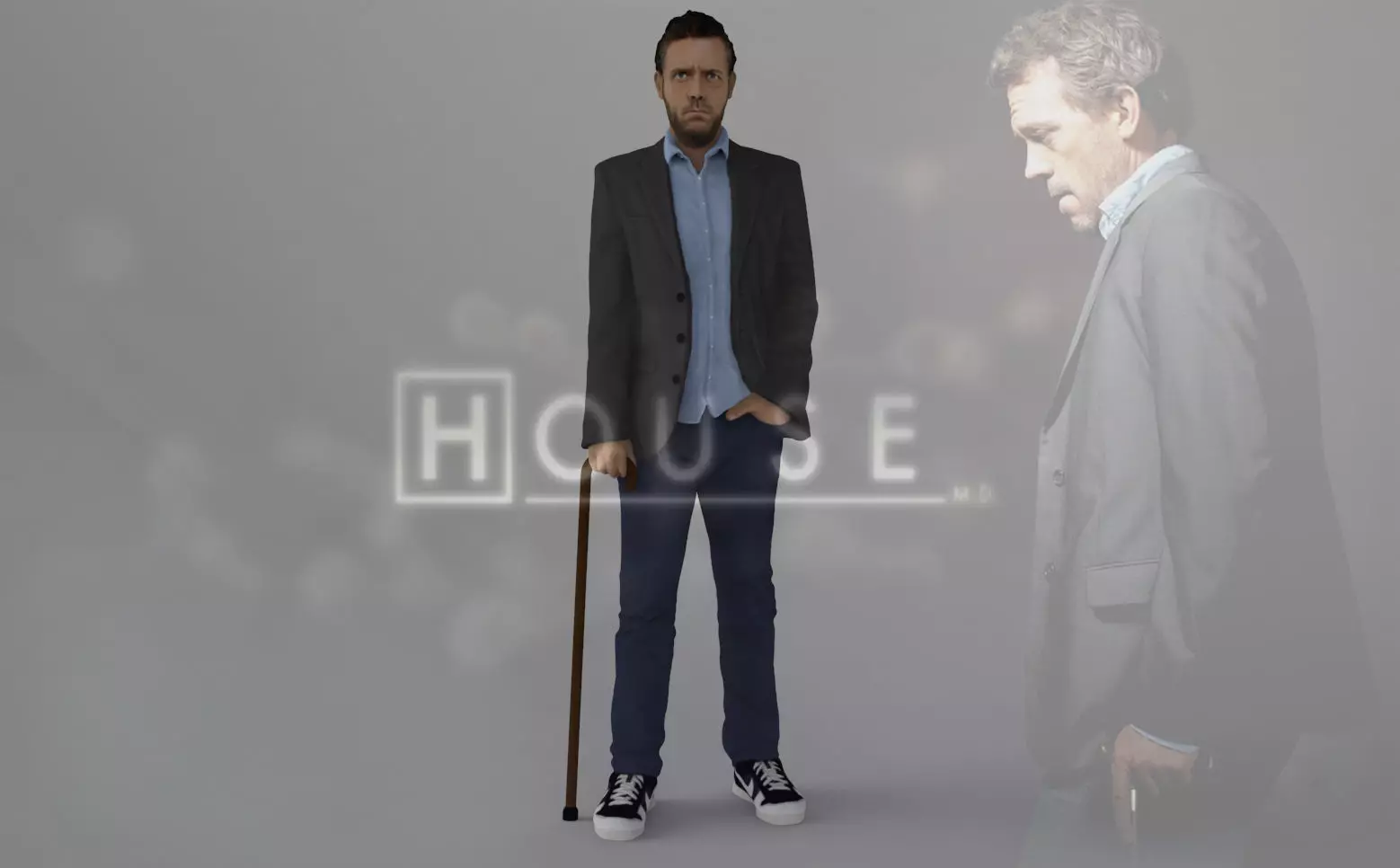 MD Gregory House ready for full color 3D printing 3D print model_0