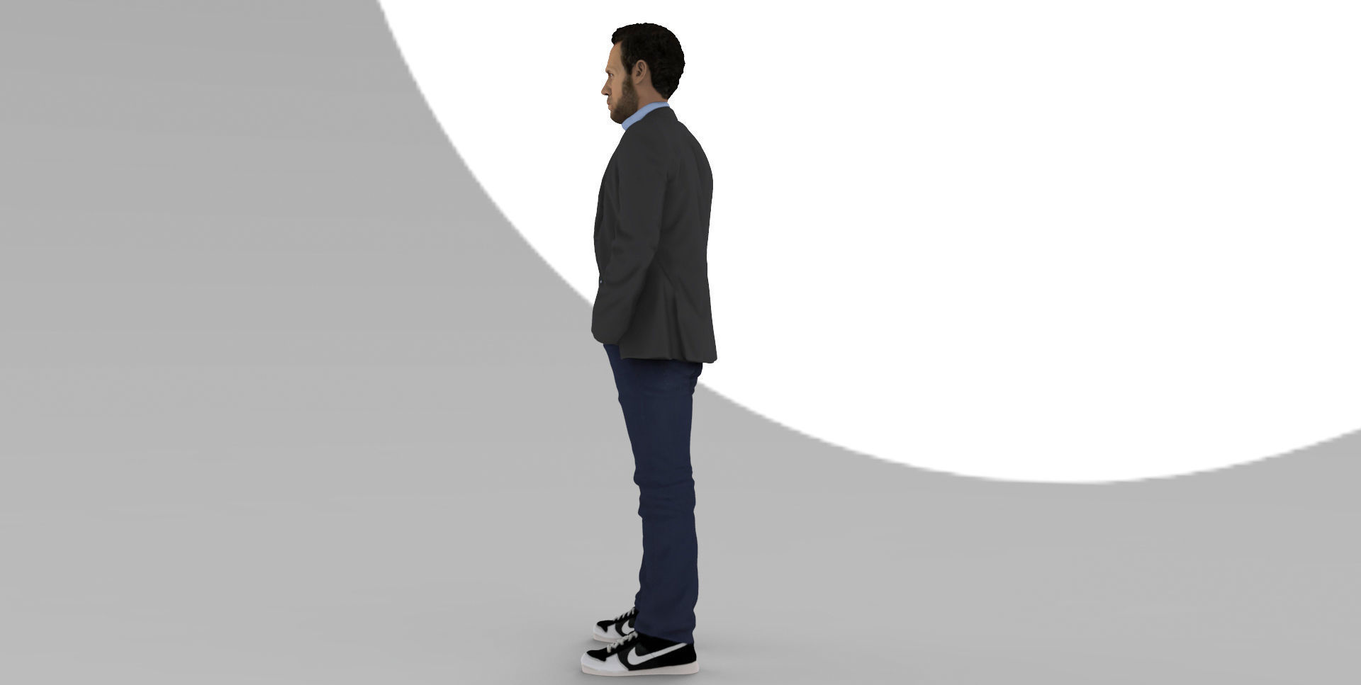 MD Gregory House ready for full color 3D printing 3D print model_6