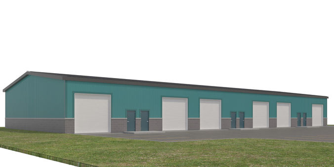 Commercial-004 Warehouse 3D model