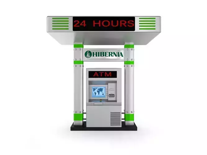 ATM Cash Machine 3D model