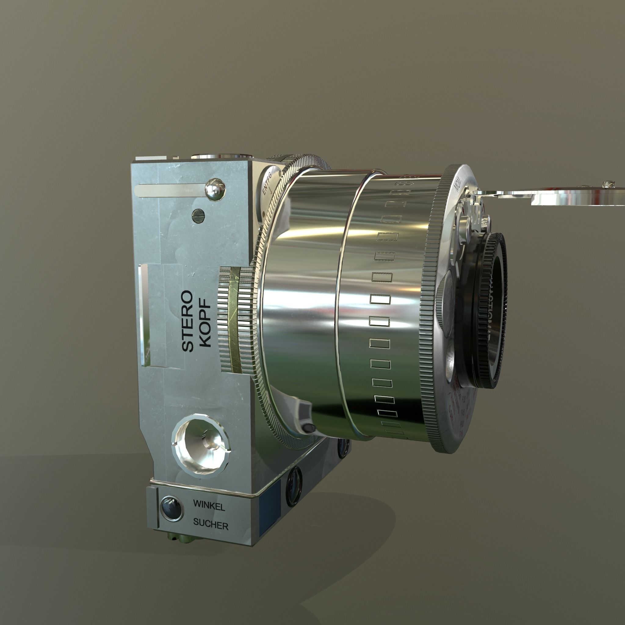 Compass Cameras 3D model_6