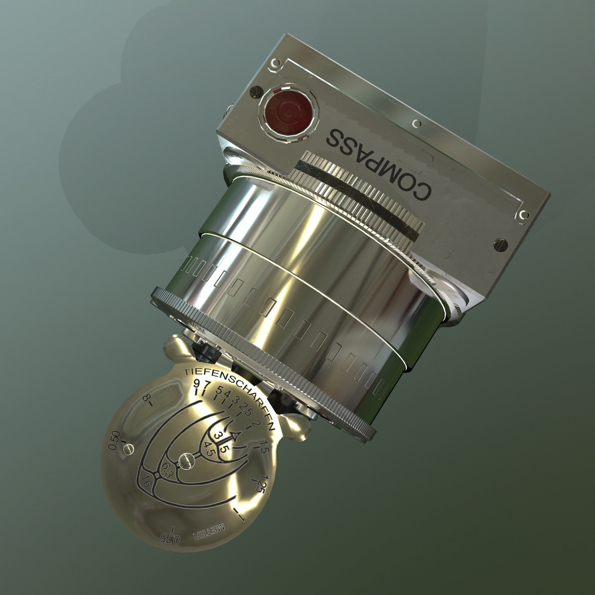 Compass Cameras 3D model_3