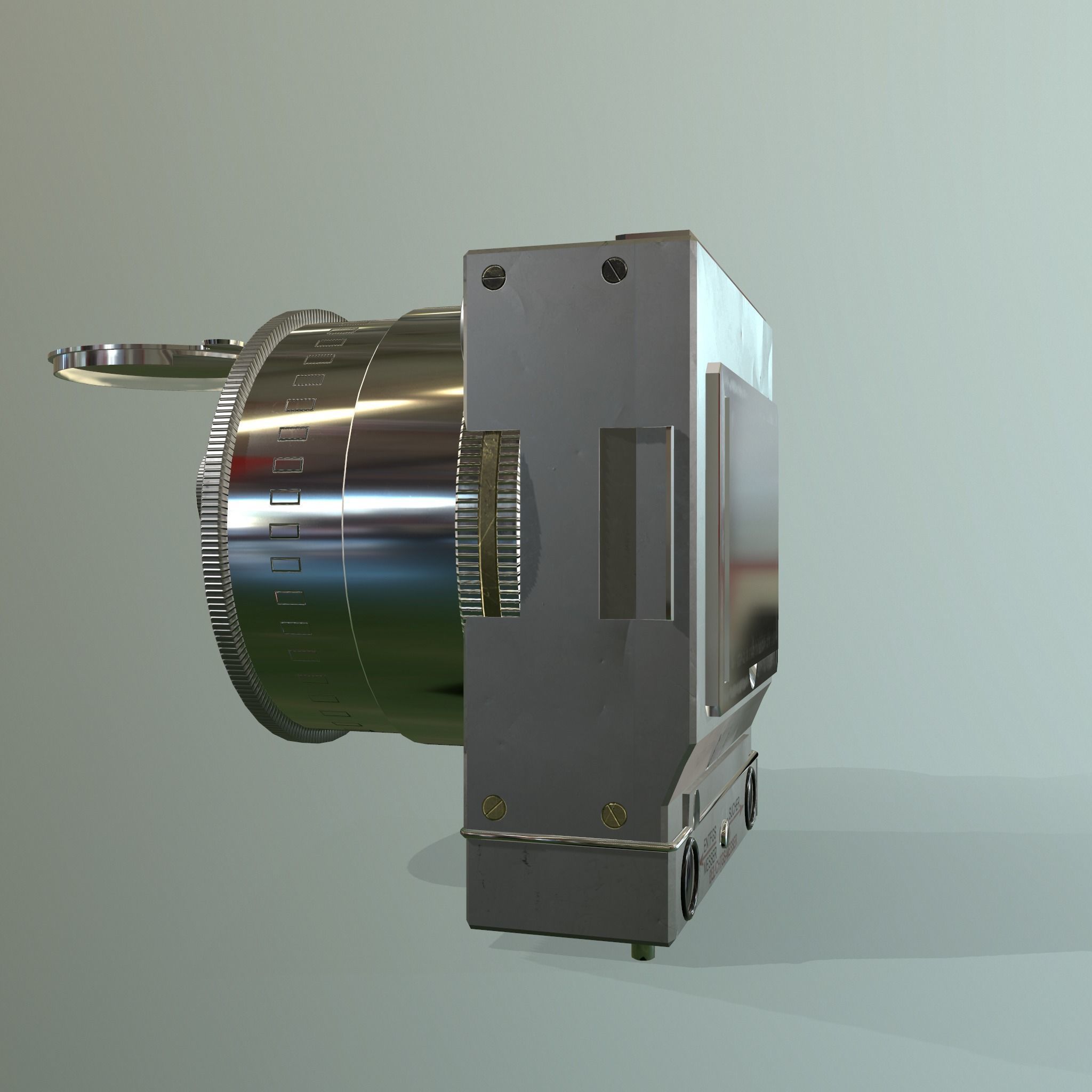 Compass Cameras 3D model_7