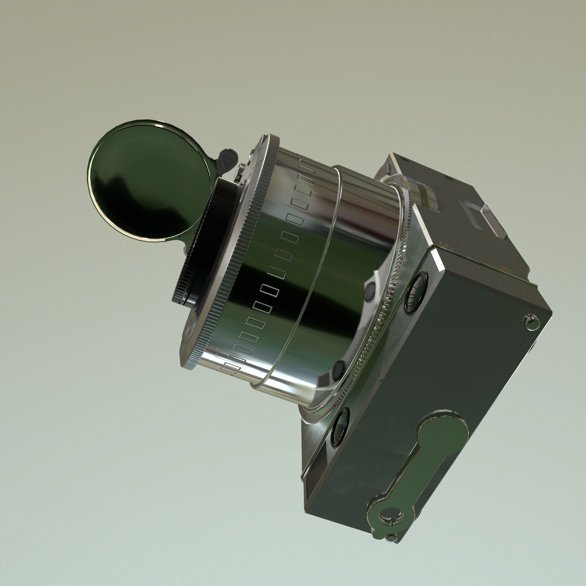 Compass Cameras 3D model_11