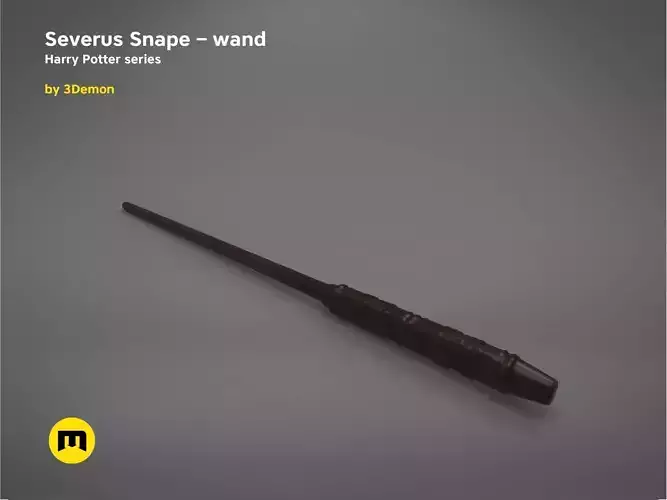 Severus Snape wand - Harry Potter films 3D print model