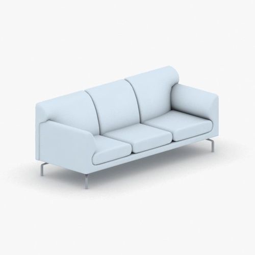 0991 - Sofa Low-poly 3D model