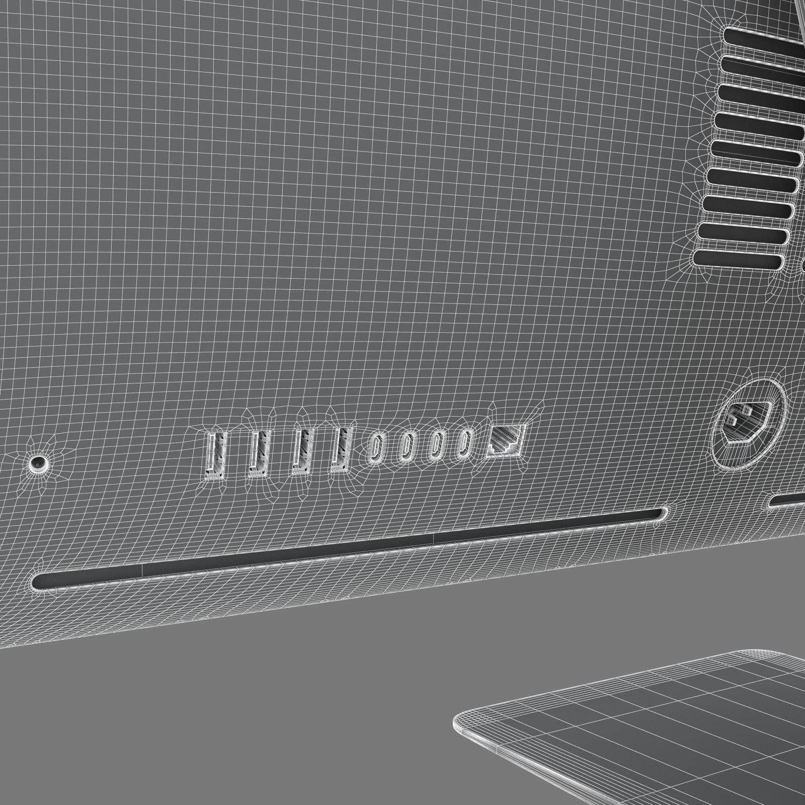 E3D - iMac Pro 27-inch Set 2017 model 3D model_9