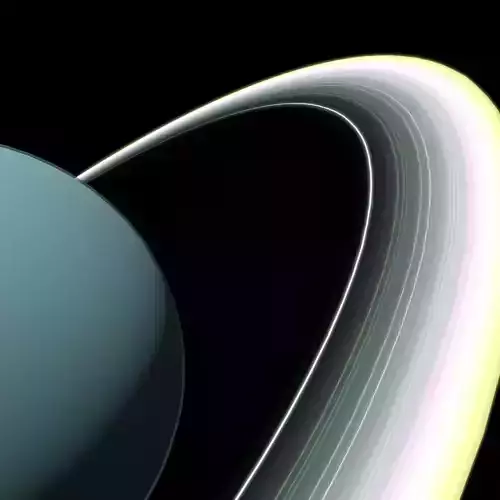 Uranus - Planet Low-poly 3D model