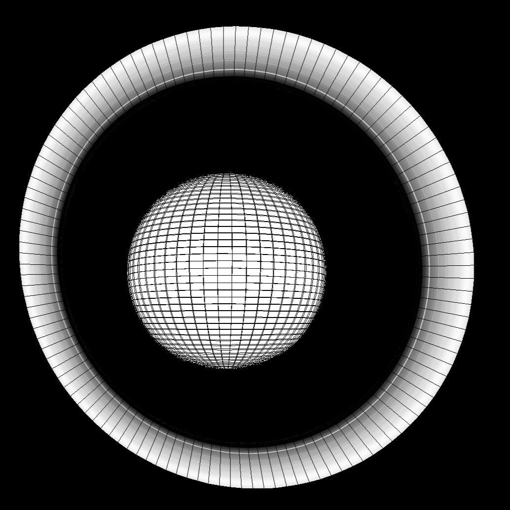 Uranus - Planet Low-poly 3D model_4