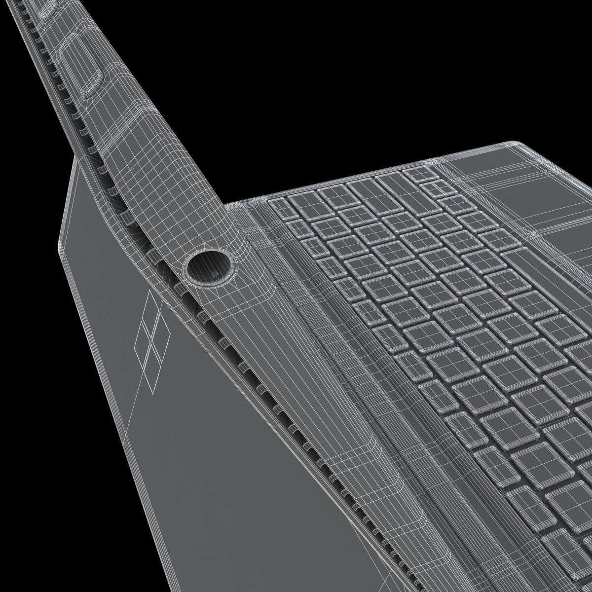 E3D - Microsoft Surface Pro 2017 3D model 3D model_9