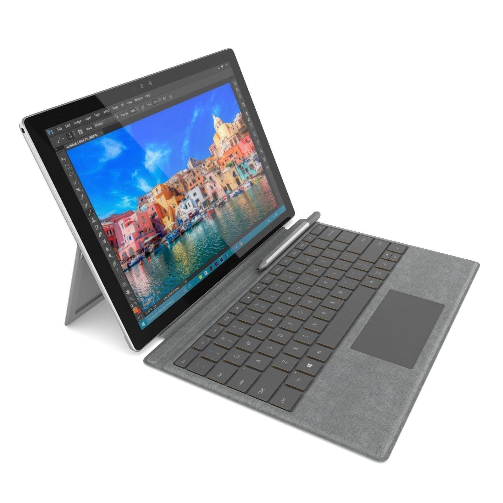E3D - Microsoft Surface Pro 2017 3D model 3D model_2