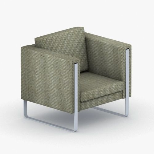 1004 - Armchair Low-poly 3D model