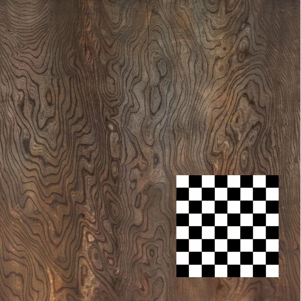 chess board with pieces Low-poly 3D model_12