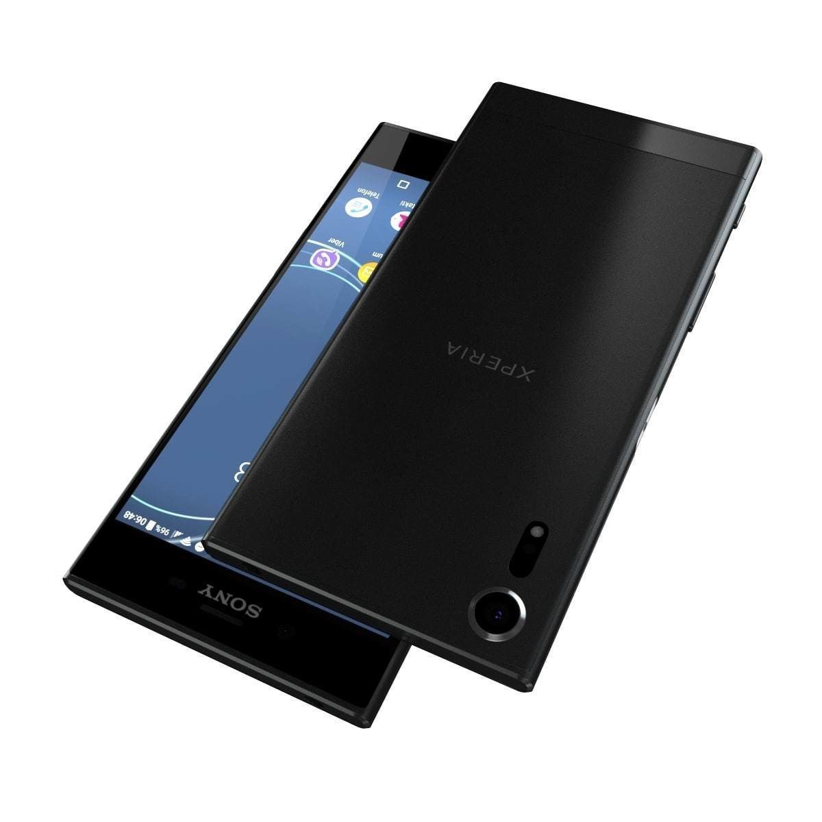 E3D - Sony Xperia XZs Black 3D model  3D model_2