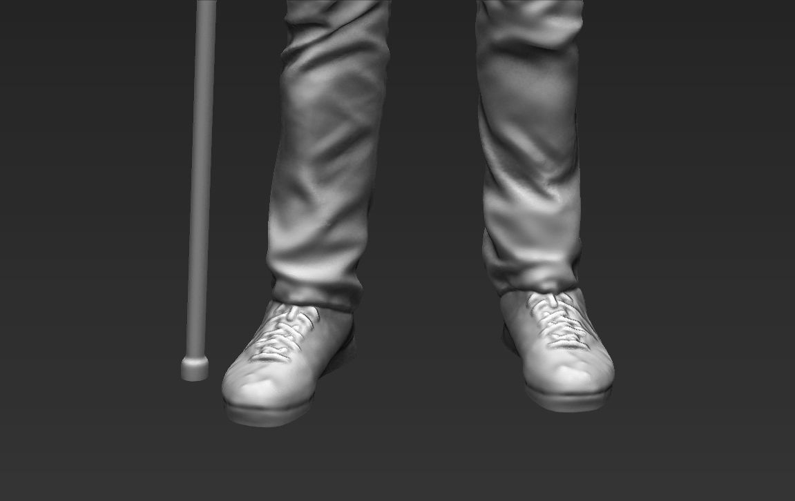 MD Gregory House 3D printing ready stl obj formats 3D print model_11