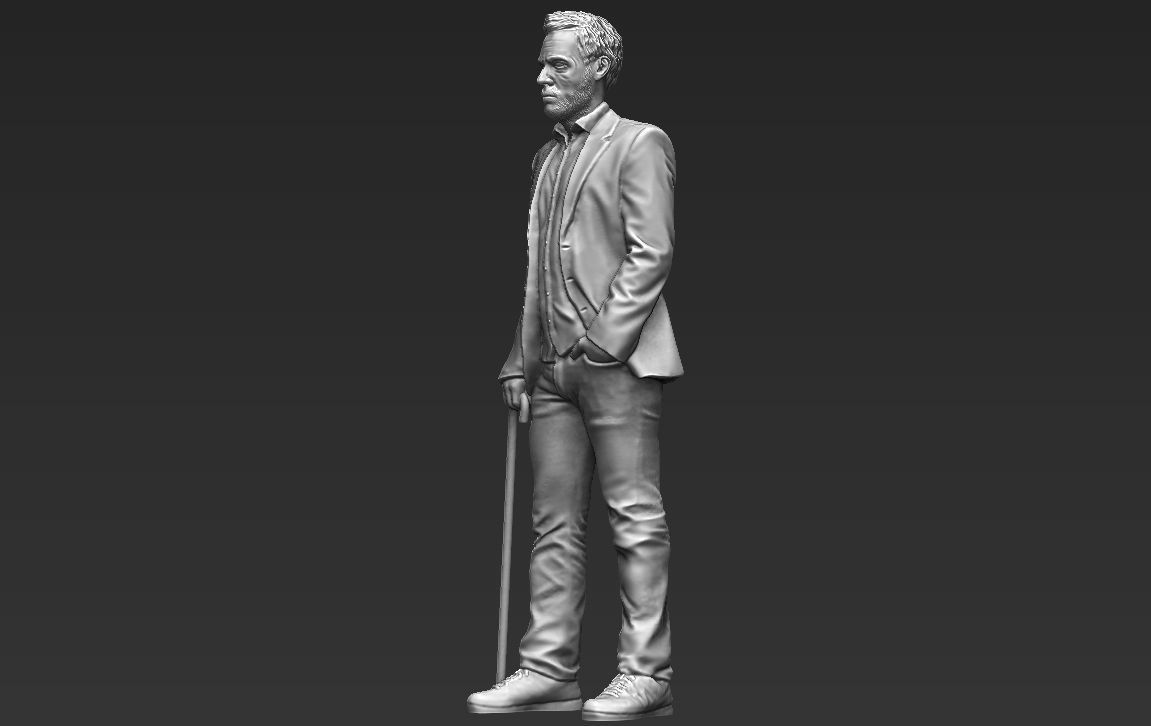 MD Gregory House 3D printing ready stl obj formats 3D print model_19