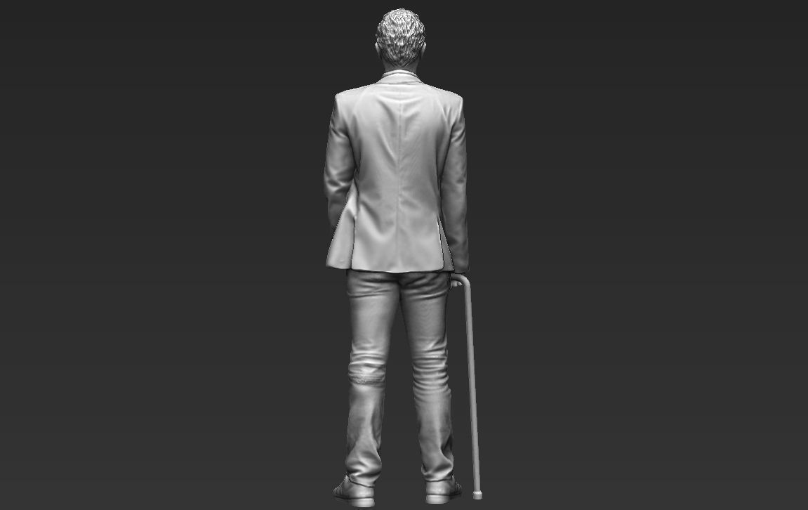 MD Gregory House 3D printing ready stl obj formats 3D print model_5