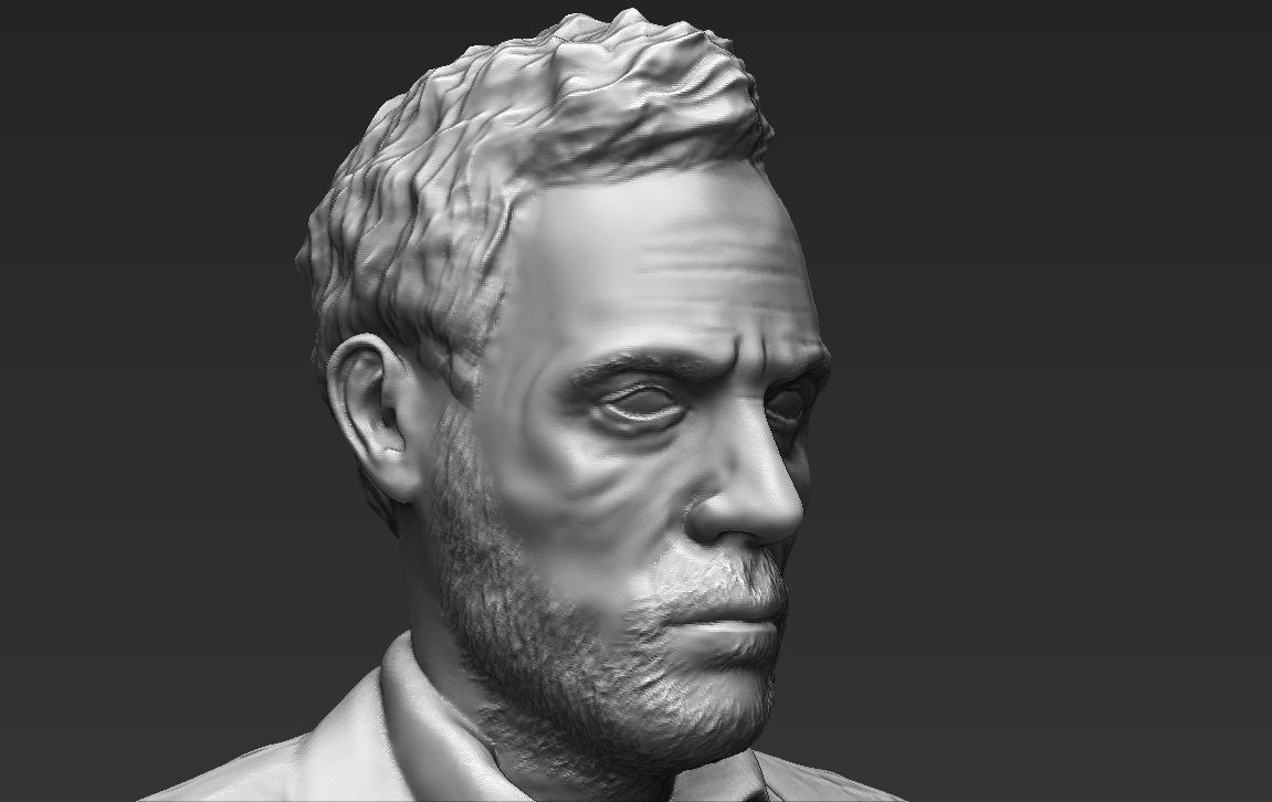 MD Gregory House 3D printing ready stl obj formats 3D print model_13