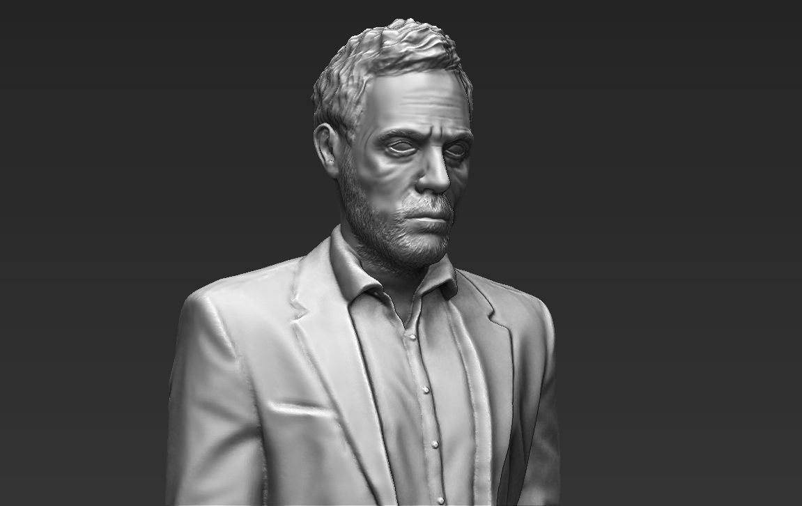 MD Gregory House 3D printing ready stl obj formats 3D print model_16