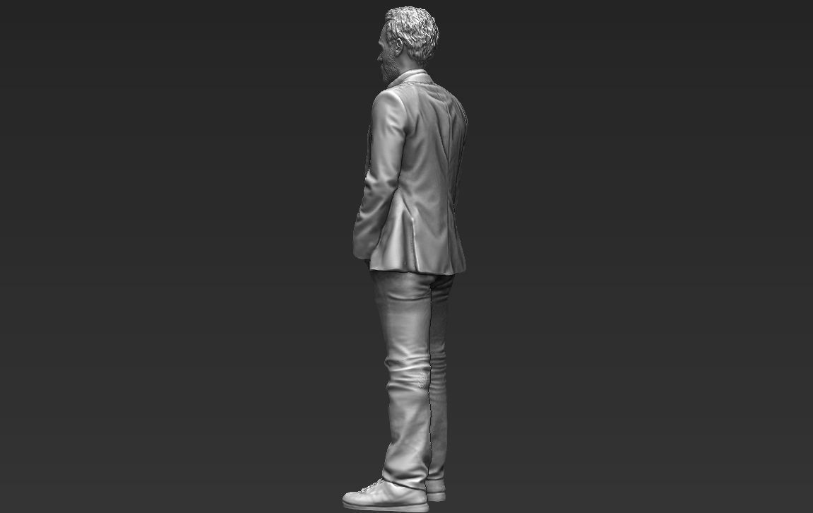 MD Gregory House 3D printing ready stl obj formats 3D print model_3