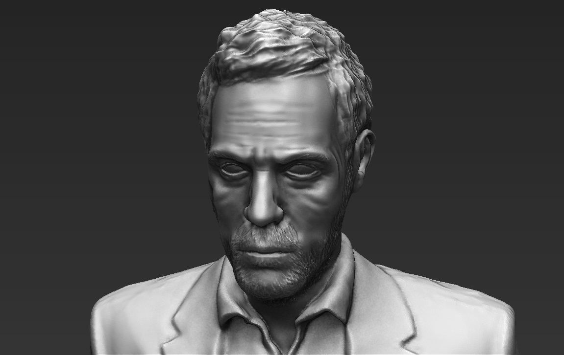 MD Gregory House 3D printing ready stl obj formats 3D print model_20