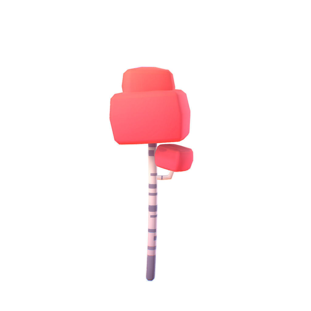 Birch Tree Set - Proto Series Low-poly 3D model_5