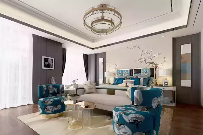 New Chinese interior