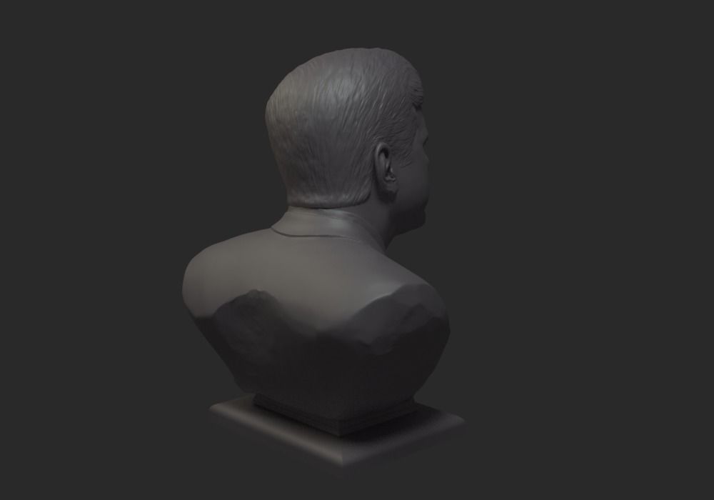 John Fitzgerald Kennedy  3D print model_7