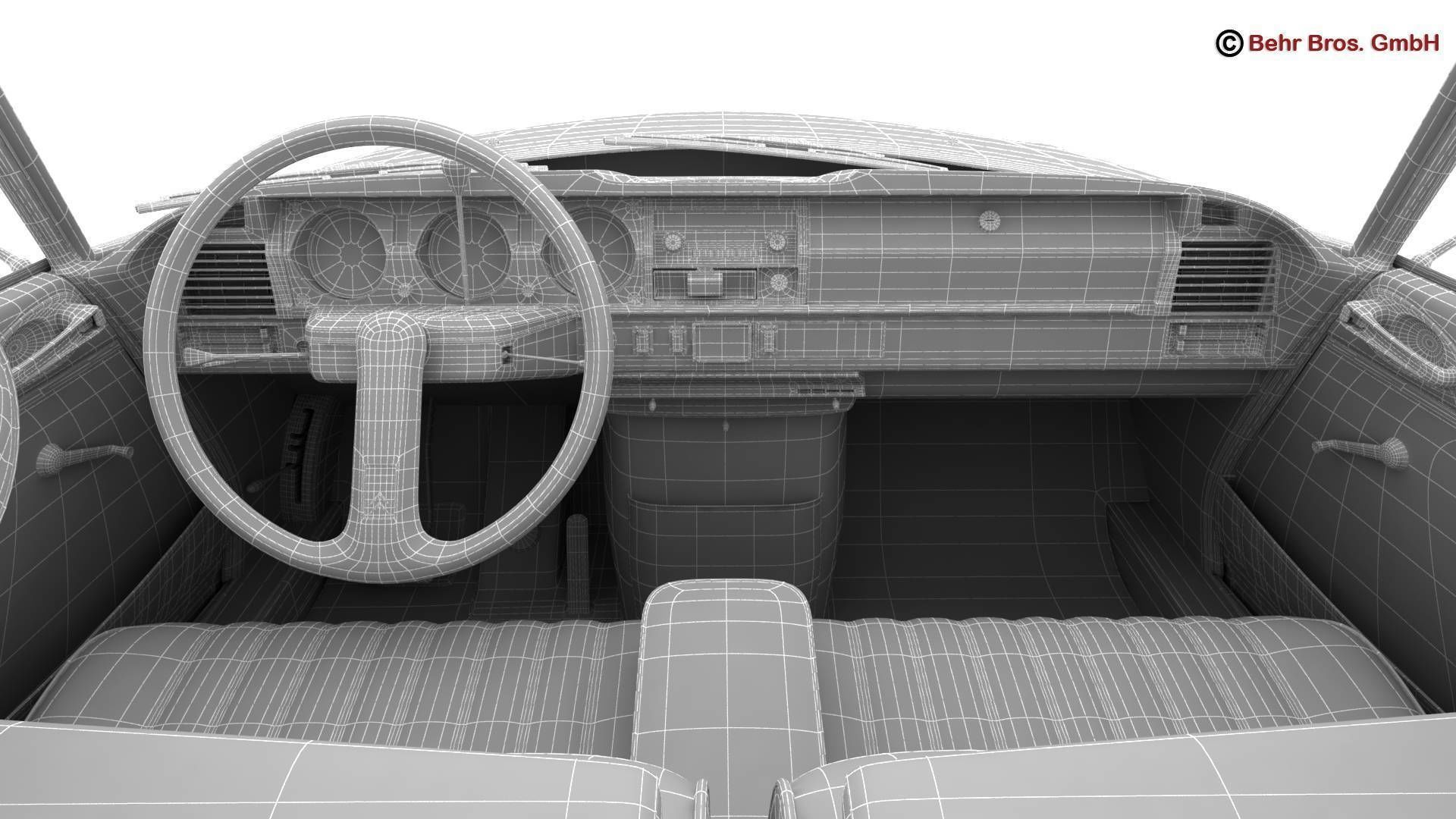 Citroen DS 23 Pallas 3D model_28