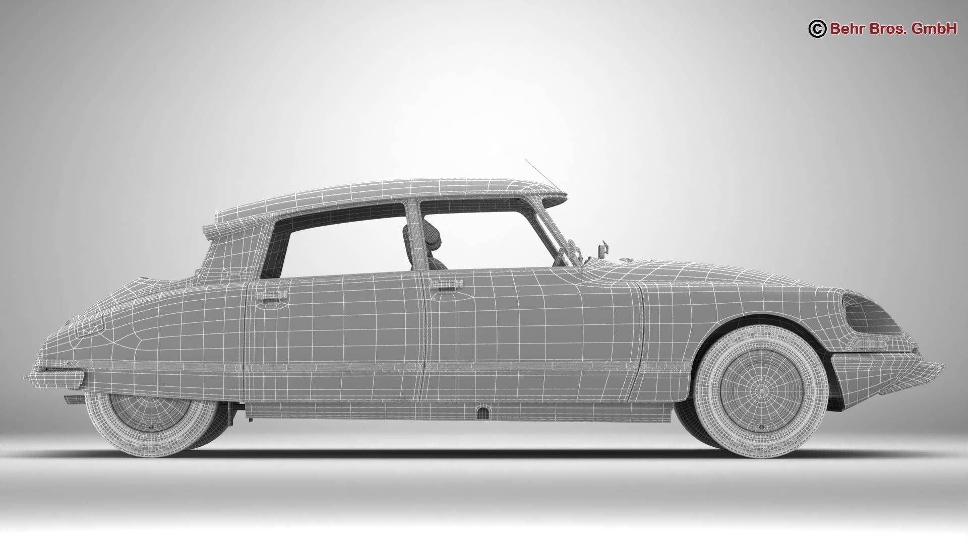 Citroen DS 23 Pallas 3D model_20