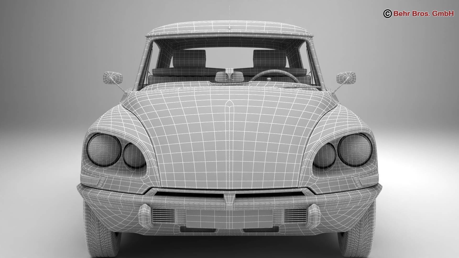 Citroen DS 23 Pallas 3D model_21