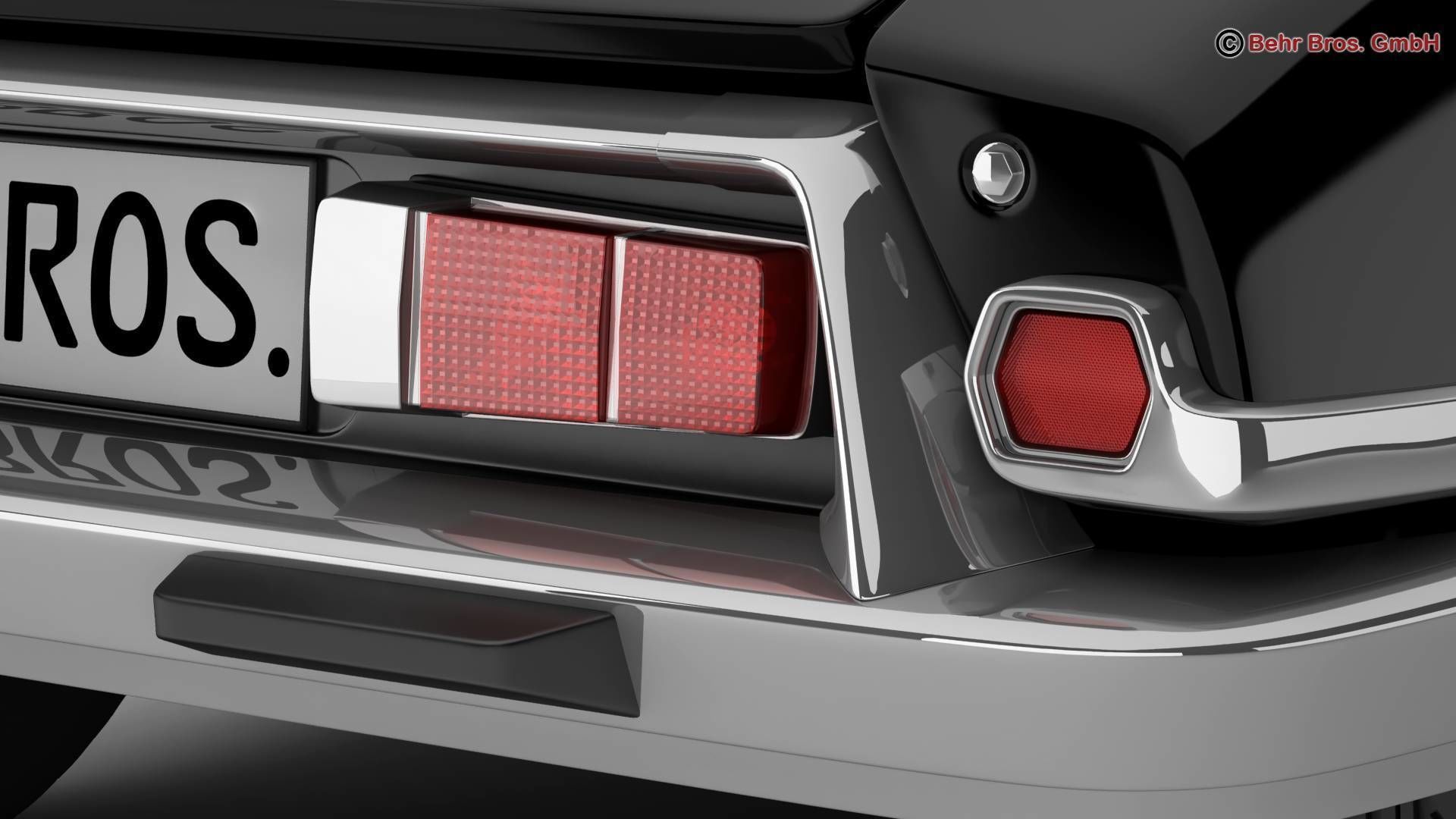 Citroen DS 23 Pallas 3D model_10