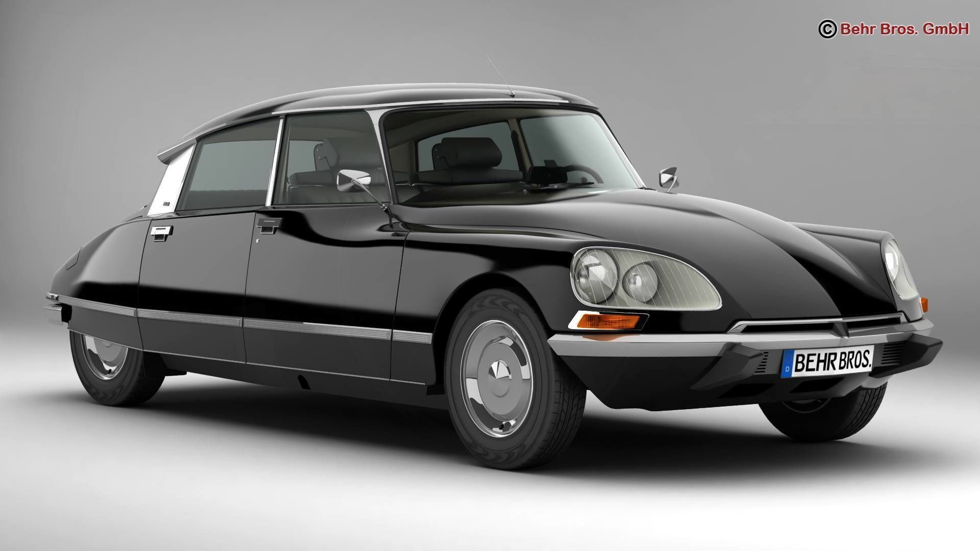 Citroen DS 23 Pallas 3D model_1
