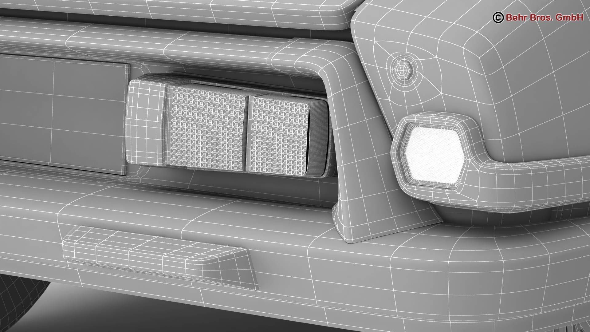 Citroen DS 23 Pallas 3D model_25