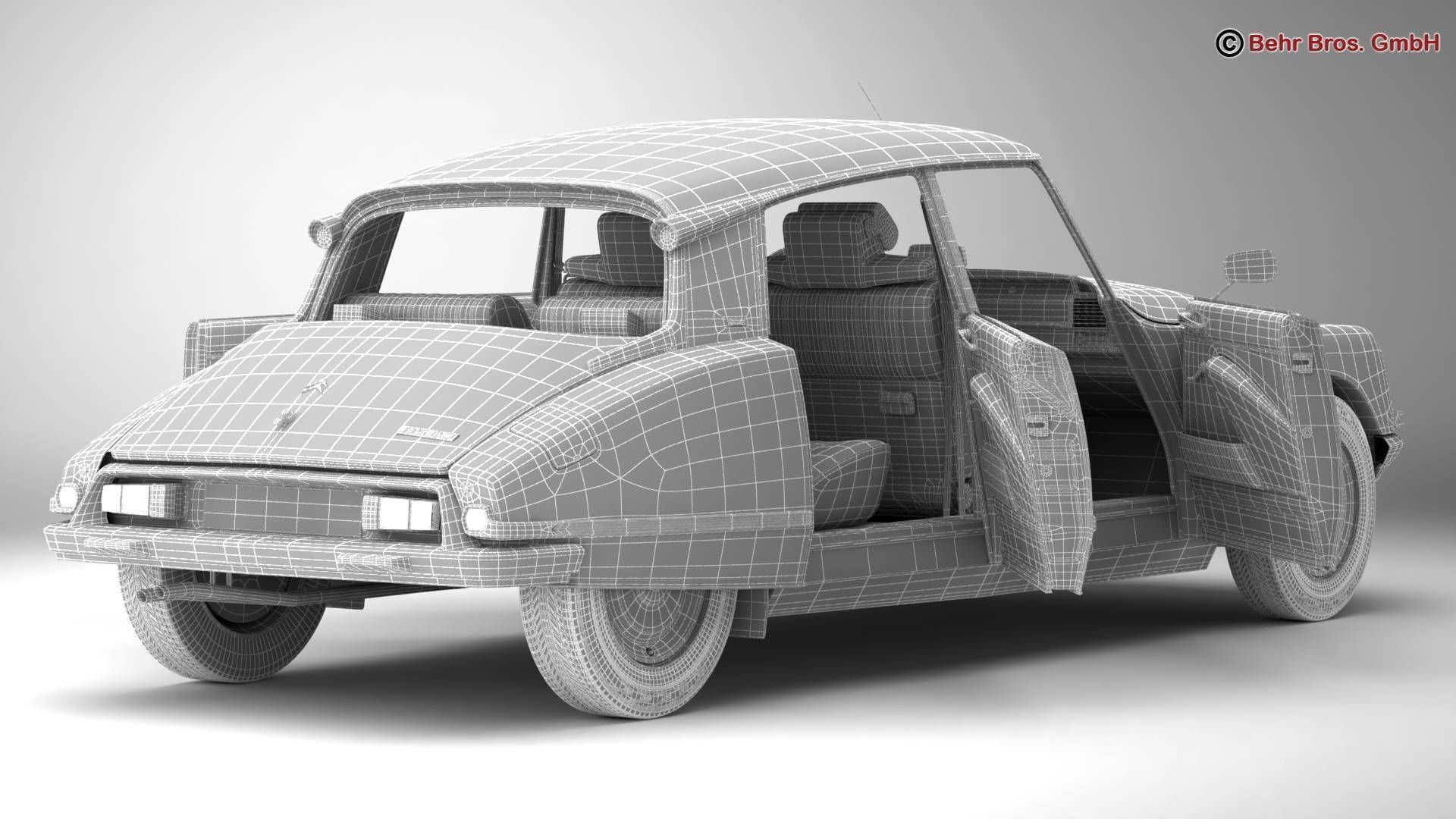 Citroen DS 23 Pallas 3D model_19