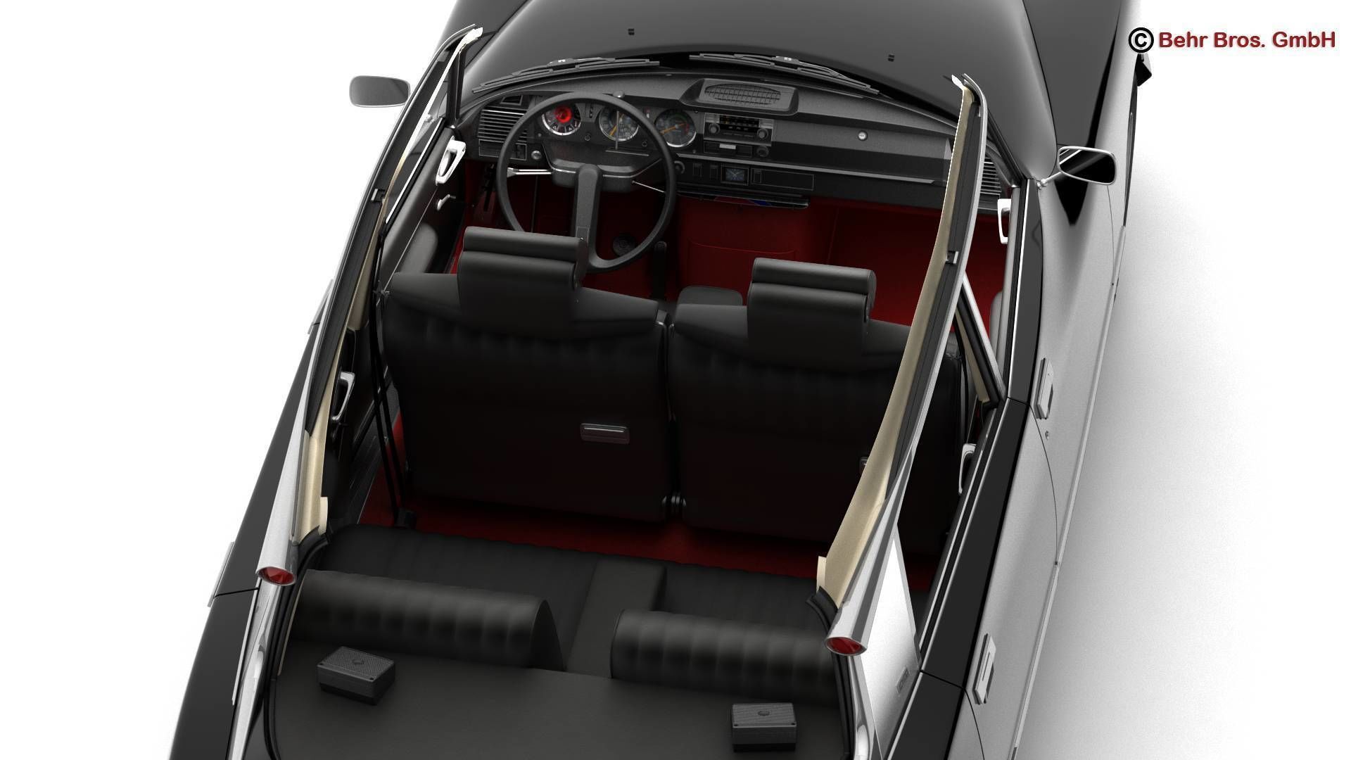 Citroen DS 23 Pallas 3D model_12