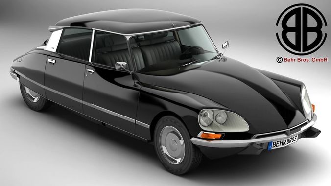 Citroen DS 23 Pallas 3D model