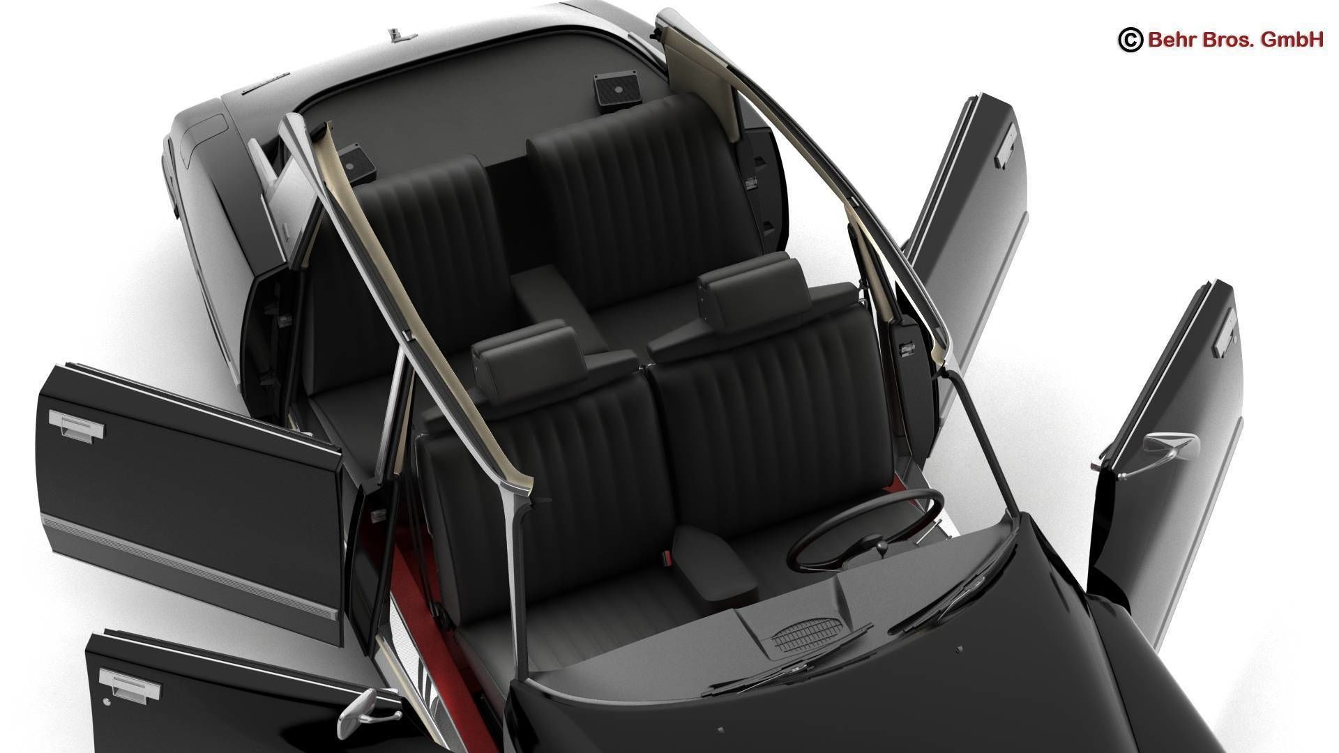 Citroen DS 23 Pallas 3D model_11