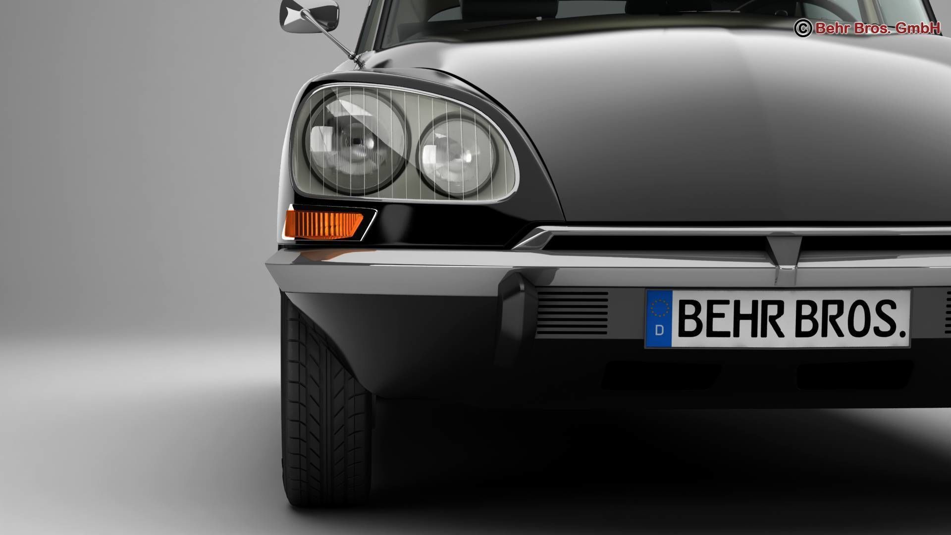 Citroen DS 23 Pallas 3D model_7