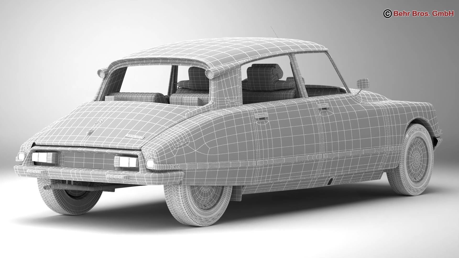 Citroen DS 23 Pallas 3D model_18