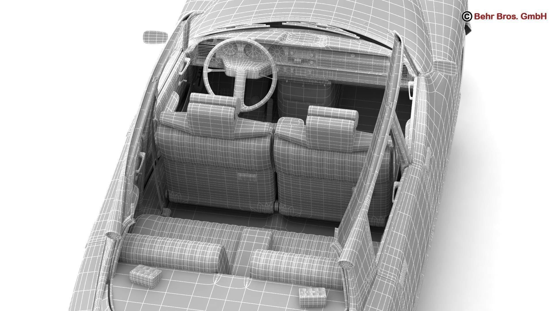 Citroen DS 23 Pallas 3D model_27