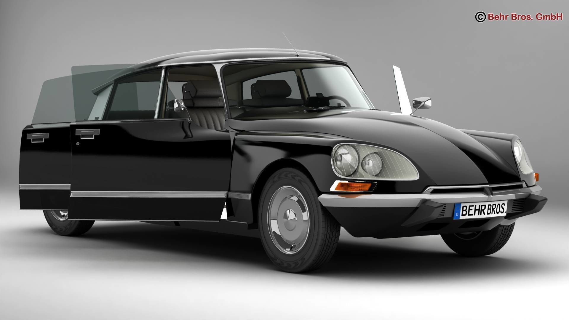 Citroen DS 23 Pallas 3D model_2