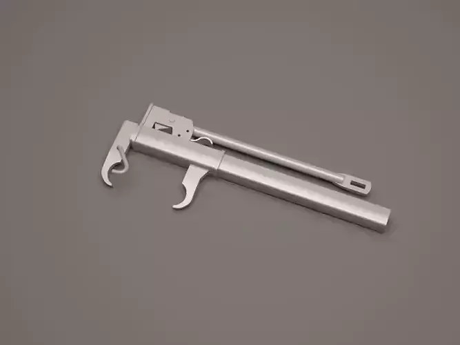 tools silver gun