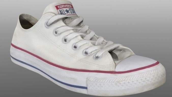 Sneaker 3D model chuck taylor all star Low-poly 3D model