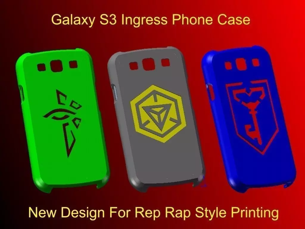 Ingress - Galaxy S3 Phone Case Set Rev 2 Free 3D print model