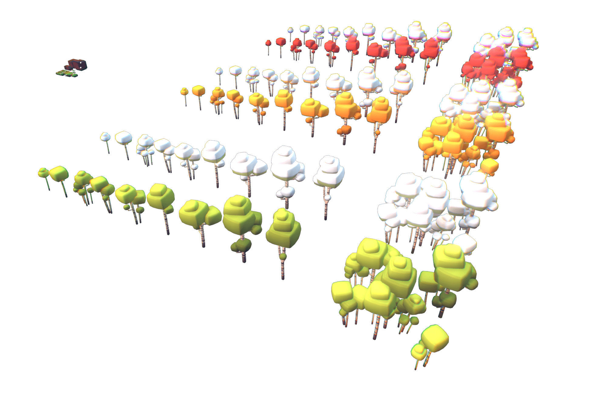 Nature Set - Proto Series Low-poly 3D model_3