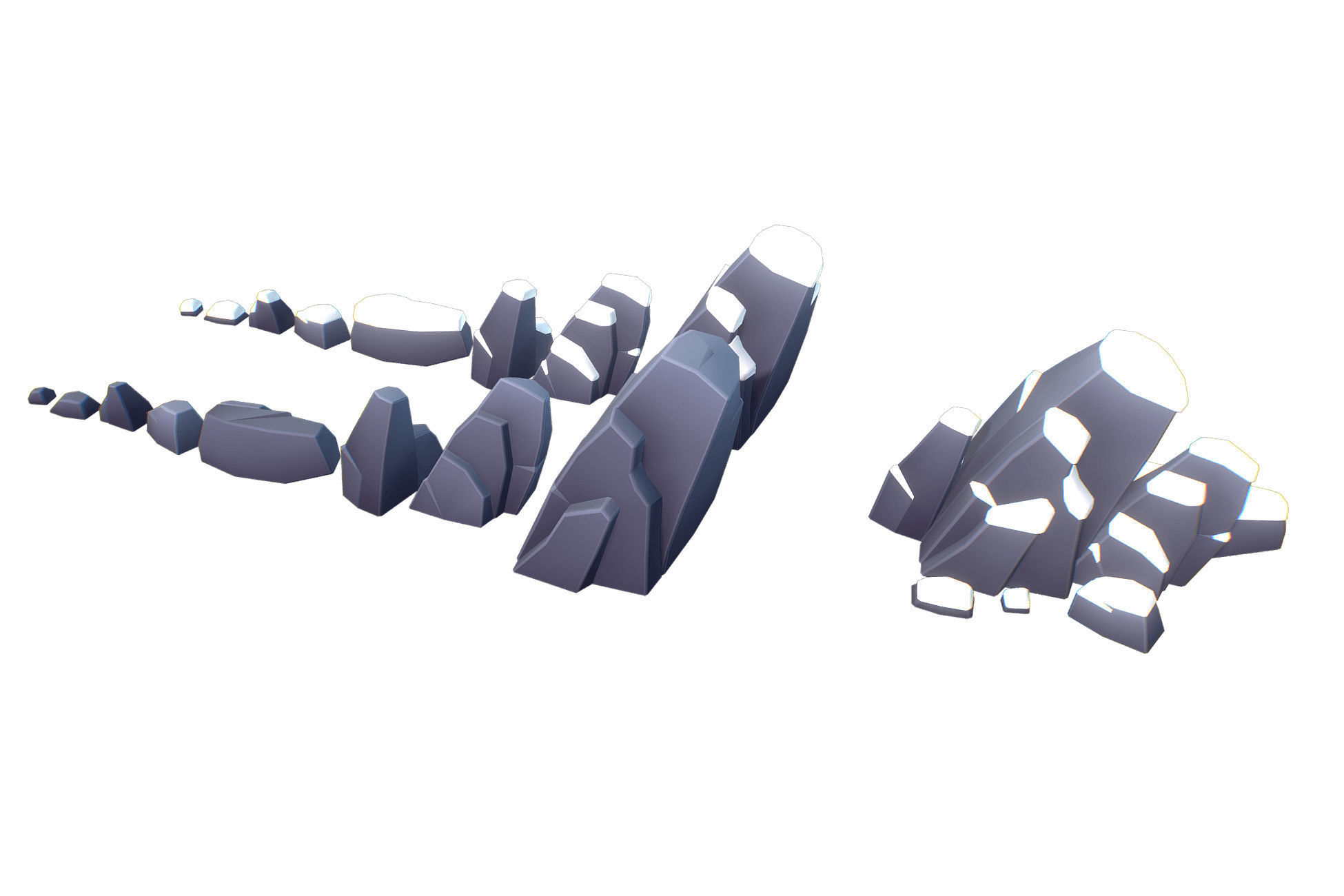 Nature Set - Proto Series Low-poly 3D model_17