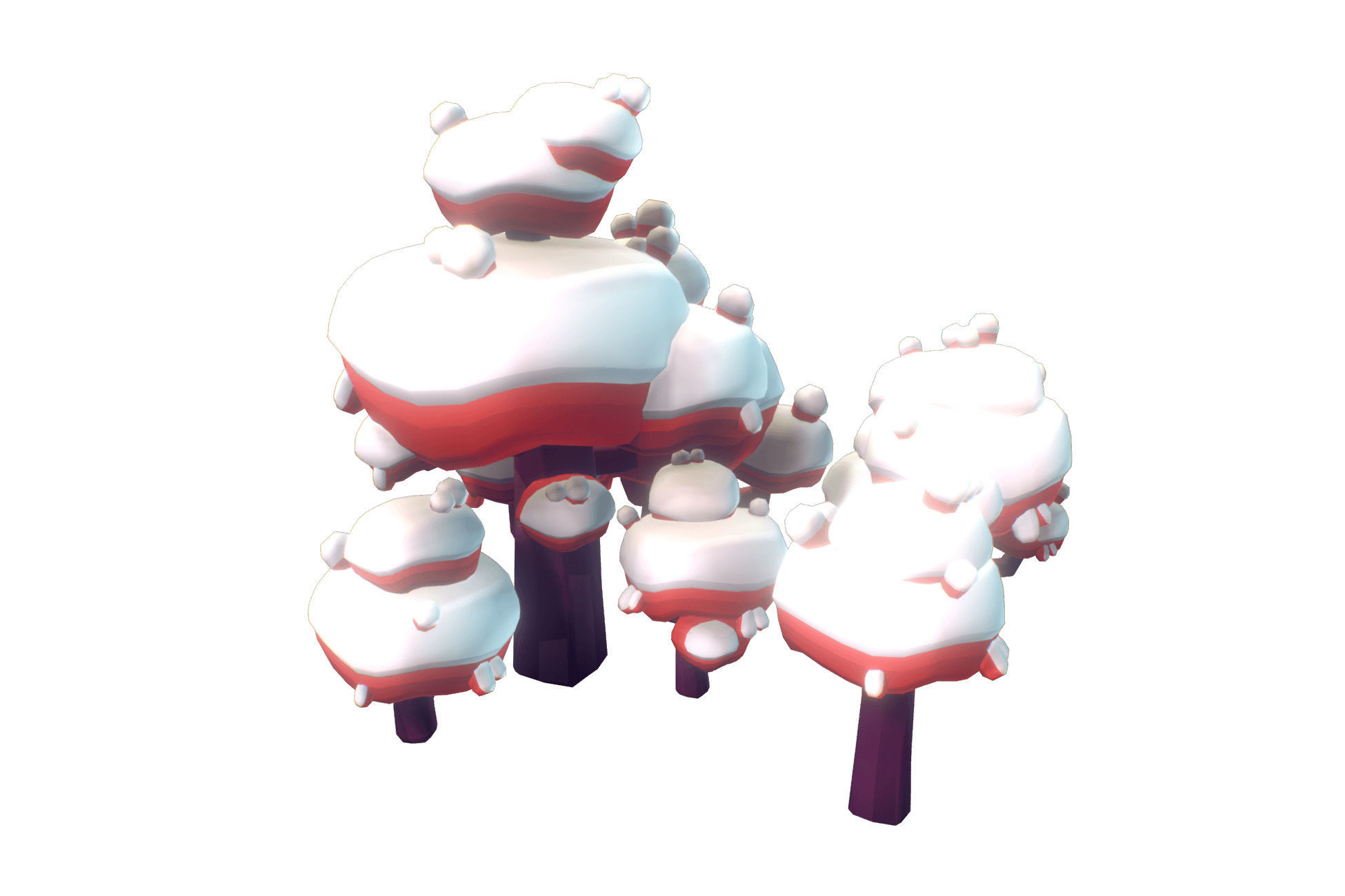 Nature Set - Proto Series Low-poly 3D model_8